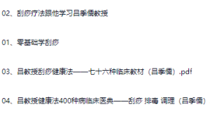 吕季儒教授刮痧疏经健康法 吕季儒零基础学刮痧